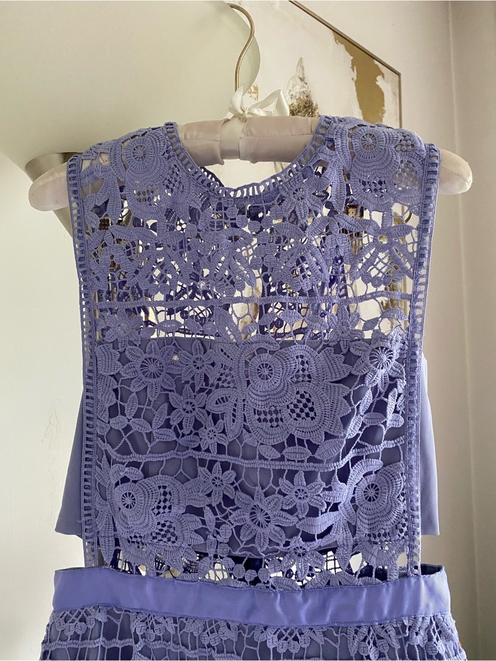 ROMEO & JULIET COUTURE LILAC LACE DRESS - Picture 5 of 13